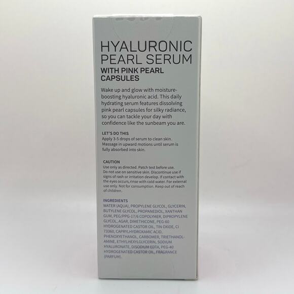 SEALED Spa Life Hyaluronic Pearl Hydrating Facial Serum 3.4 Fl. Oz. - Picture 4 of 7